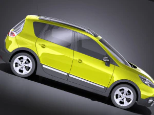Renault Scenic Xmod 2016 vray 3D Model