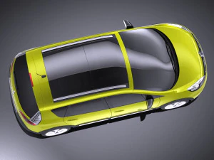Renault Scenic Xmod 2016 vray 3D Model