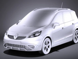 Renault Scenic Xmod 2016 vray 3D Model