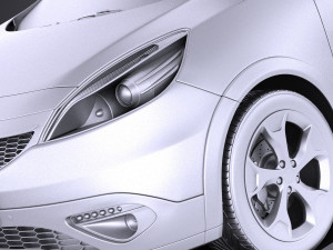 Renault Scenic Xmod 2016 vray 3D 모델