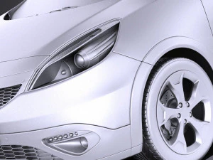 Renault Scenic Xmod 2016 vray 3D Model