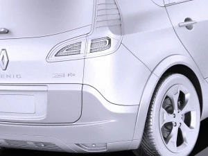 Renault Scenic Xmod 2016 vray 3D Model
