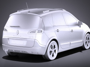 Renault Scenic Xmod 2016 vray 3D 모델