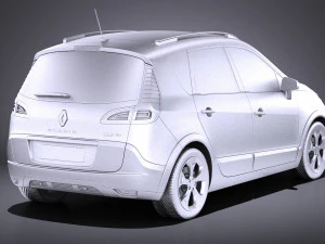 Renault Scenic Xmod 2016 vray 3D Model