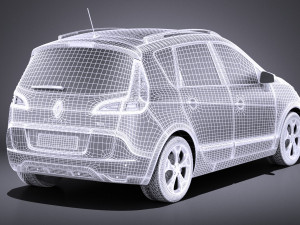 Renault Scenic Xmod 2016 vray 3D 모델