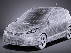 Renault Scenic Xmod 2016 vray 3D 모델