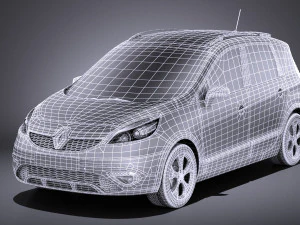 Renault Scenic Xmod 2016 vray 3D Model
