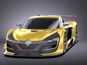 Renault Sport RS01 2018 vray 3D Model