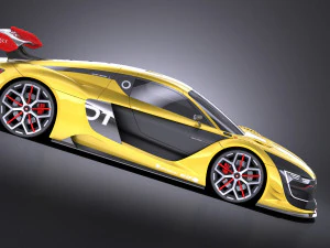 Renault Sport RS01 2018 vray 3D Model
