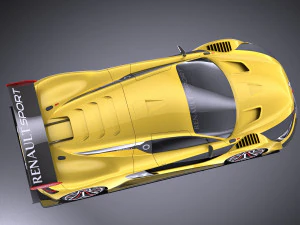 Renault Sport RS01 2018 vray 3D Model