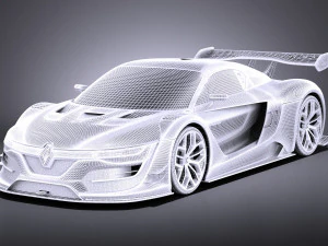 Renault Sport RS01 2018 vray 3D Model