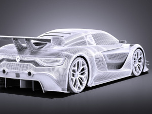 Renault Sport RS01 2018 vray Modelo 3D