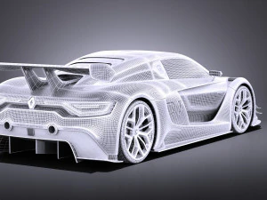 Renault Sport RS01 2018 vray 3D Model