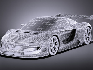 Renault Sport RS01 2018 vray Modelo 3D