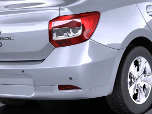 Renault Symbol 2015 vray 3D Model