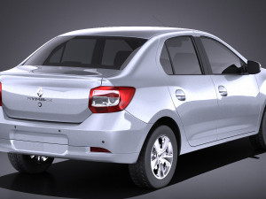 Renault Symbol 2015 vray Modelo 3D