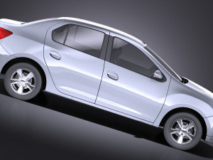 Renault Symbol 2015 vray Modelo 3D