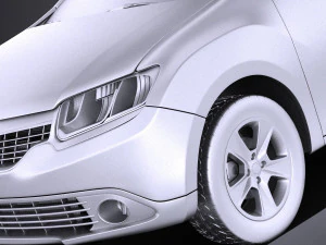 Renault Symbol 2015 vray 3D Model