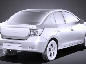 Renault Symbol 2015 vray 3D Model