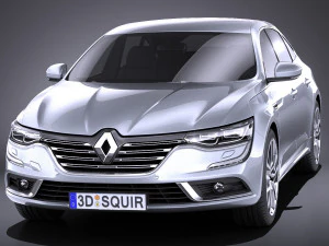 Renault Talisman 2018 vray 3D Model