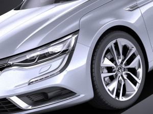 Renault Talisman 2018 vray Modello 3D