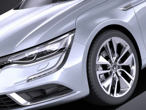 Renault Talisman 2018 vray 3D Model