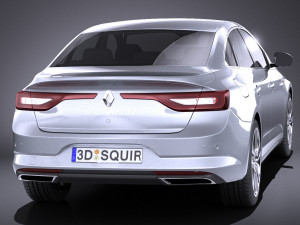 Renault Talisman 2018 vray Modello 3D