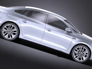 Renault Talisman 2018 vray 3D Model