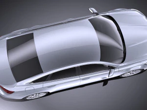 Renault Talisman 2018 vray 3D Model