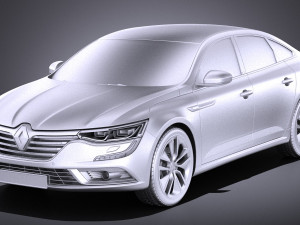 Renault Talisman 2018 vray Modello 3D