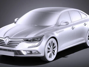 Renault Talisman 2018 vray 3D Model