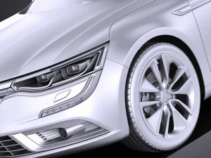 Renault Talisman 2018 vray 3D Model