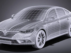 Renault Talisman 2018 vray 3D Model