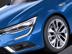 Renault Talisman Estate 2018 vray 3D Model