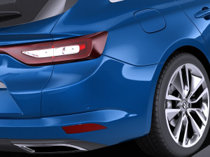 Renault Talisman Estate 2018 vray 3D Model