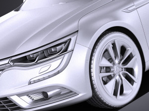 Renault Talisman Estate 2018 vray 3D Model