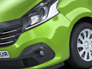 Renault Trafic Cargo 2015-2018 3D Model