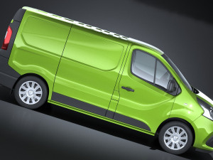 Renault Trafic Cargo 2015-2018 Model 3D