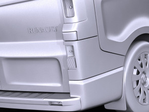 Renault Trafic Passenger 2015-2018 Modelo 3D