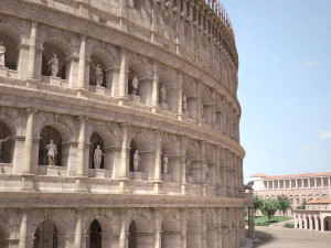 Roman Colosseum High Detailed 3D Model