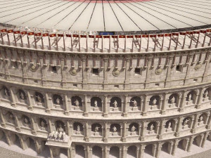 Roman Colosseum High Detailed 3D Model