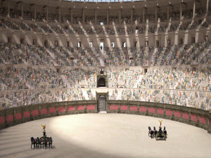Roman Colosseum High Detailed 3D Model