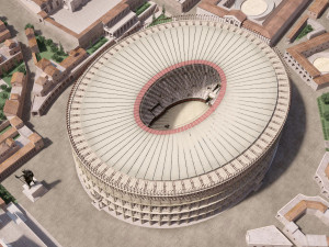 Roman Colosseum High Detailed 3D Model
