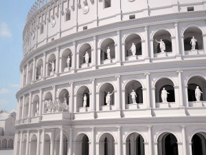 Roman Colosseum High Detailed 3D Model