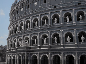 Roman Colosseum High Detailed 3D Model