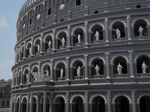 Roman Colosseum High Detailed 3D Model