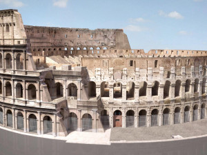 Roman Colosseum Ruins High Detail 3D Model