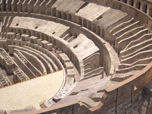 Roman Colosseum Ruins High Detail 3D Model