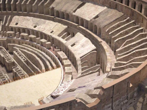 Roman Colosseum Ruins High Detail 3D Model