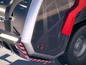 Rosenbauer Panther Firetruck 6x6 3D Model